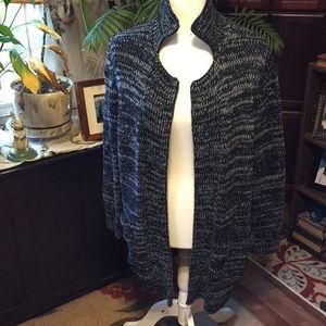 Gap heavy weight cable knitted style cardigan sz M